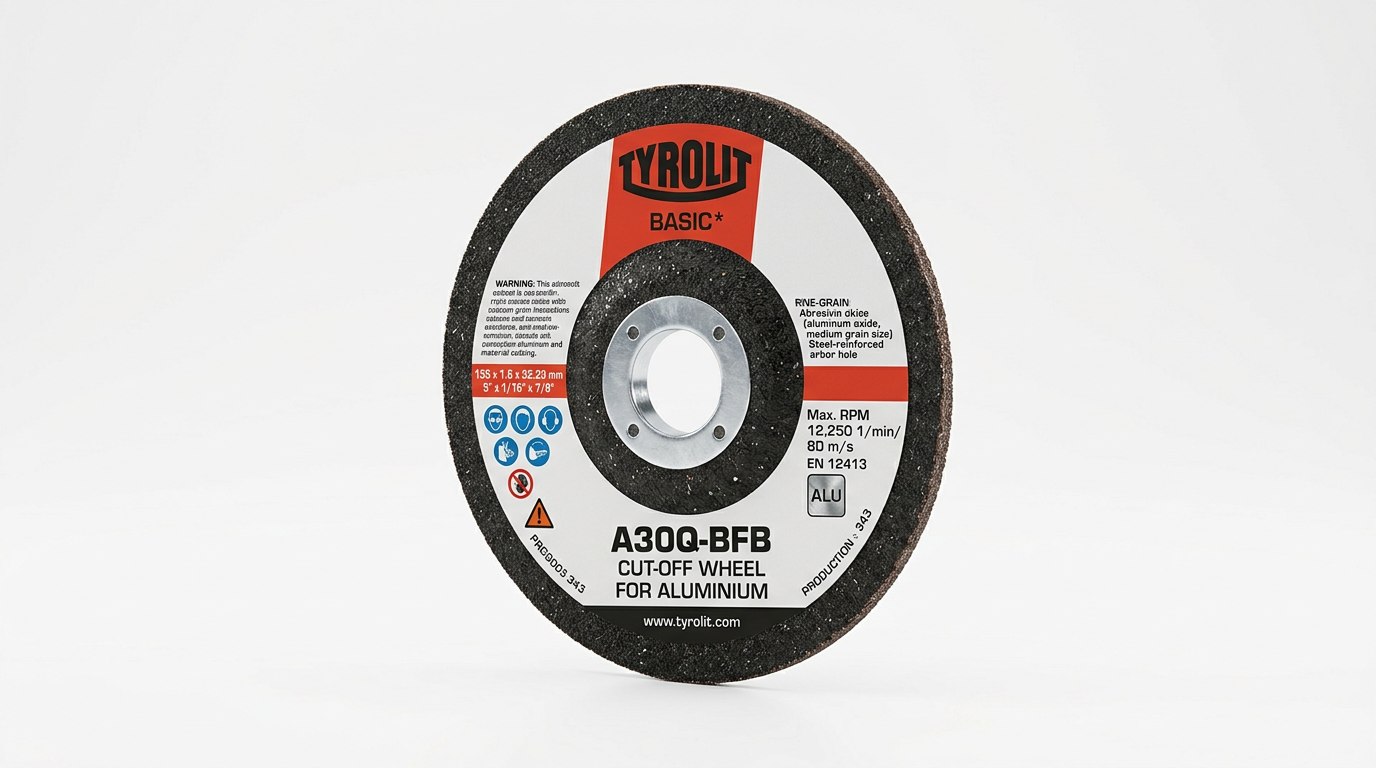 Круг отрезной по аллюминию Tyrolit A30Q-BFB BASIC* 343